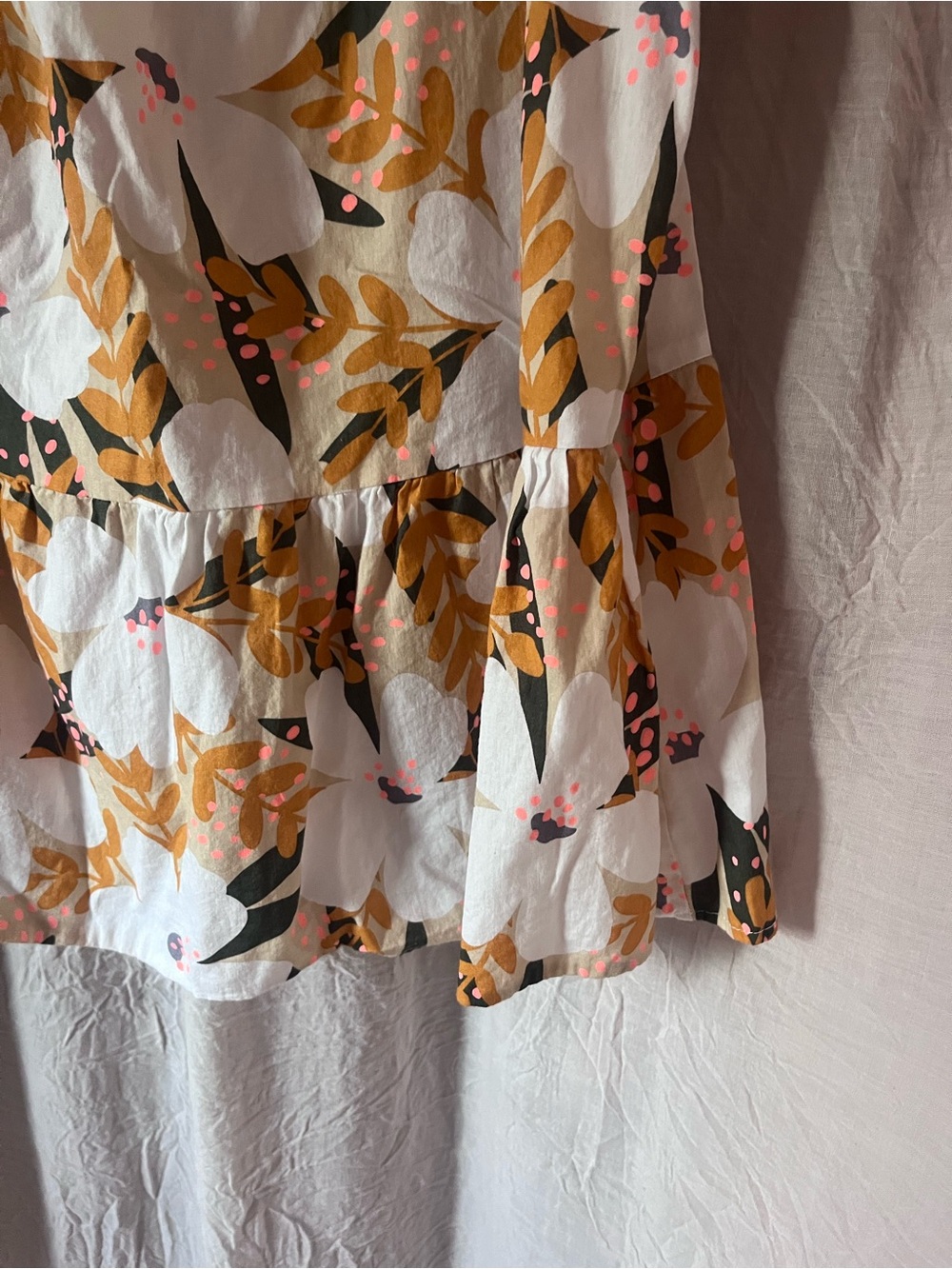 THML Floral Ruffle Babydoll Tank - Picture 2 of 9